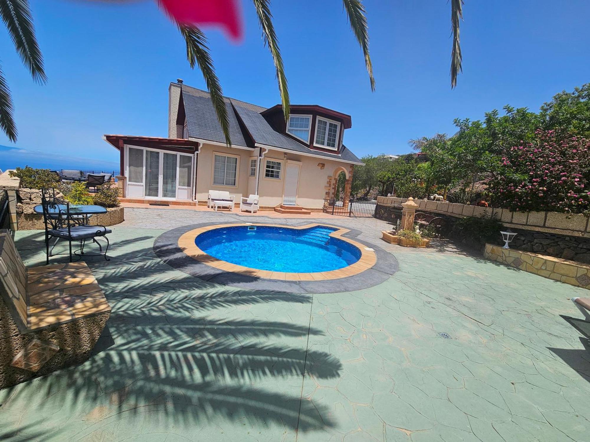 Villa Carlitos Vistas Al Mar Y A La Montana Costa Adeje  Buitenkant foto