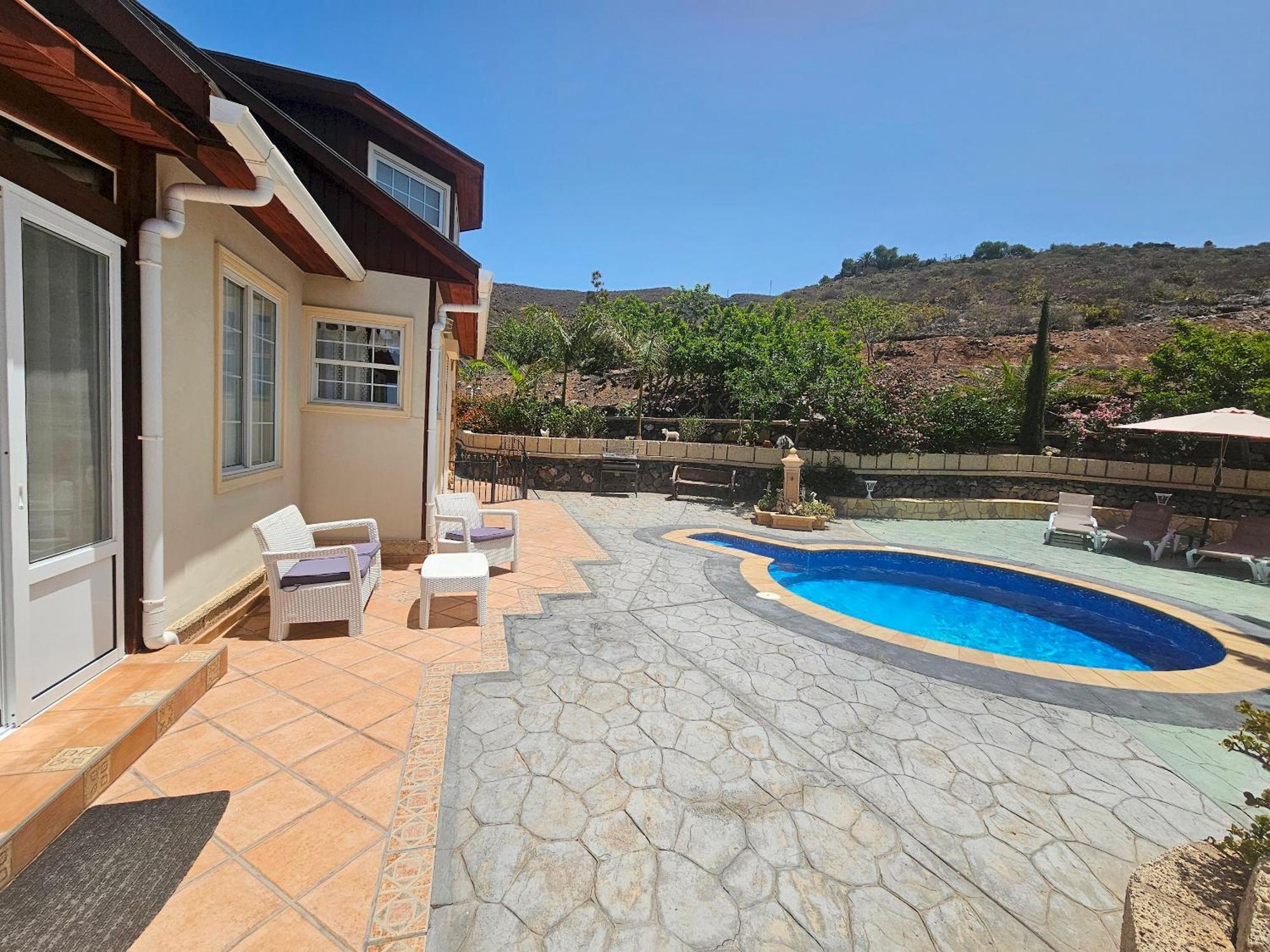 Villa Carlitos Vistas Al Mar Y A La Montana Costa Adeje  Buitenkant foto